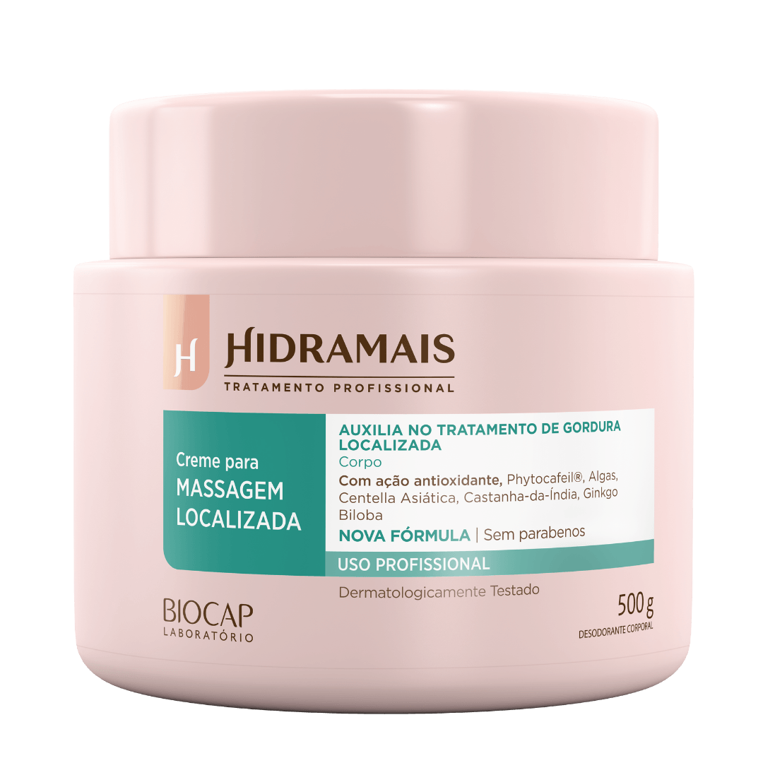 Creme para Massagem Localizada 500g | Modelagem e Firmeza