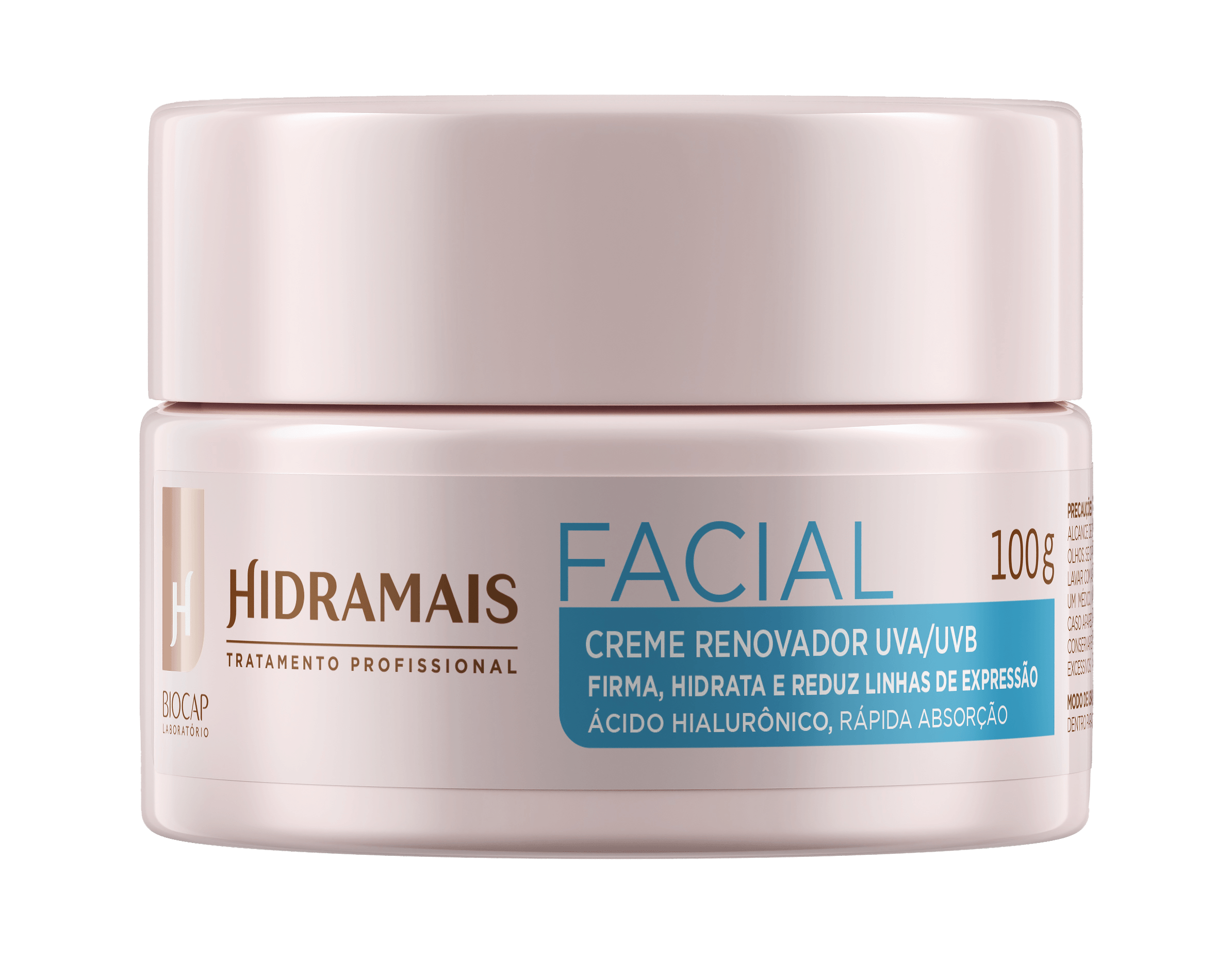 Creme Facial Renovador 100g | UVA/UVB